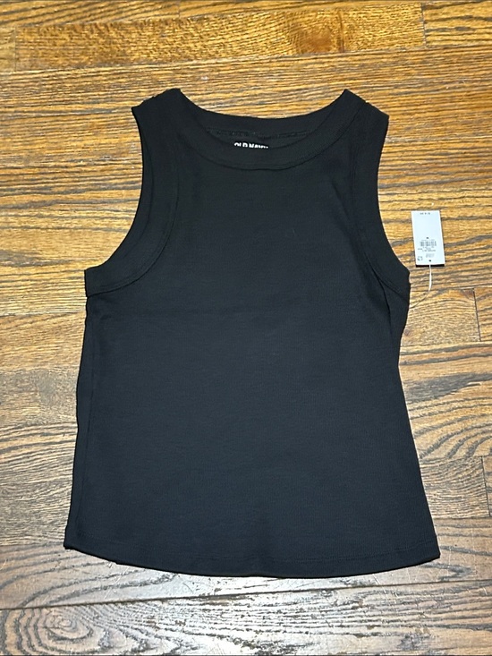 Old Navy Tops - Old Navy Black Ribbed Snug Tank